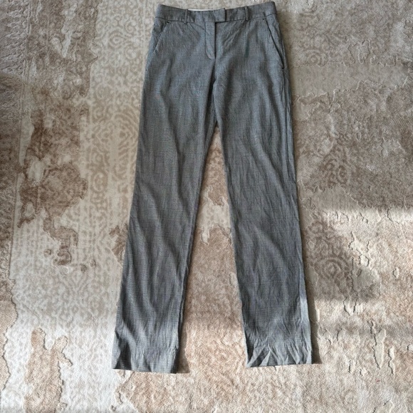 HUGO BOSS Black and White Glen Plaid Tegy dress Pants women’s 2 - Picture 1 of 8